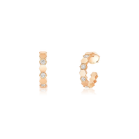 [Plus Jewelry]Hollow Design Four-Leaf Clover Flower Shape Ring