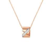 [Plus Jewelry]LIENS EVIDENCE DIAMOND NECKLACE