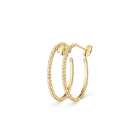 [Plus Jewelry] SMOOTH BEAD STUD EARRINGS