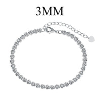 [Plus Jewelry]Ornate  Sparkling Round Cut Daily Bracelet