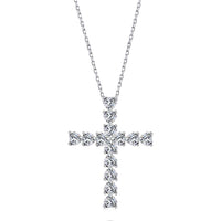 [Plus Jewelry]Radiant Cross Shape Necklace