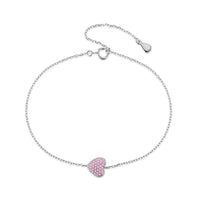 [Plus Jewelry]Heart-Shaped Gentle and Versatile Bracelet