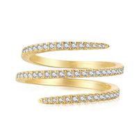 [Plus Jewelry]Unique Vibrant Entangle Daily Ring