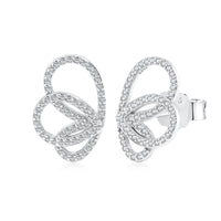 [Plus Jewelry]Exquisite Butterfly Shape Earrings