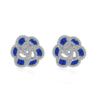 [Plus Jewelry]Exquisite Flower Shape Daily Earrings