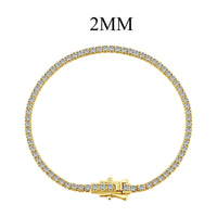 [Plus Jewelry]Radiant Colorful Round Cut Party Bracelet