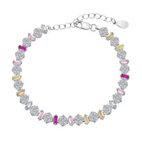 [Plus Jewelry]Radiant Colorful Round Shape Daily Bracelet