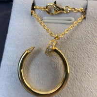 [Plus Jewelry]JUSTE NECKLACE GOLD