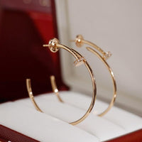 [Plus Jewelry]JUSTE EARRINGS DIAMONDS 1.8MM