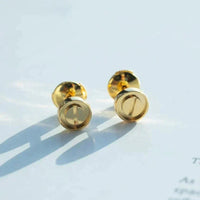 [Plus Jewelry]LOVE EARRINGS GOLD 10MM