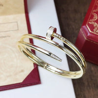 [Plus Jewelry]JUSTE BRACELET 3.5MM DOUBLE ROW DIAMOND