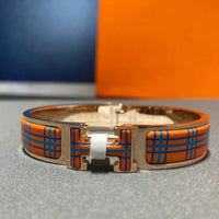 [Plus Jewelry]H TARTAN BRACELET 12MM