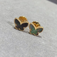 [Plus Jewelry]BUTTERFLY DARK MOP  EARRINGS