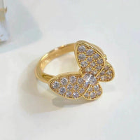 [Plus Jewelry]BUTTERFLY DIAMOND RING