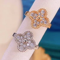 [Plus Jewelry]CLOVER DIAMOND RING