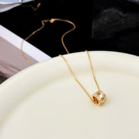 [Plus Jewelry]BEE MINI PEDANT DIAMOND NECKLACE