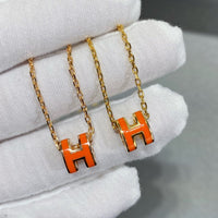 [Plus Jewelry]MINI POP H NECKLACE