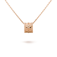 [Plus Jewelry]PERLEE PEDANT NECKLACE GOLD / ROSE GOLD