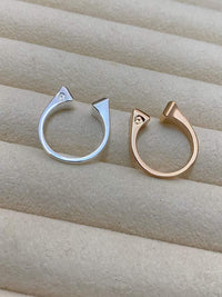 [Plus Jewelry]THE CONE RIVET RING IS OPEN AND ONE SIZE FITS ALL