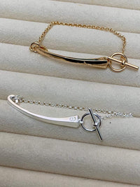 [Plus Jewelry]CLOU DE FORGE BRACELET WITH SQUARE CONE STUDS