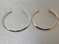 [Plus Jewelry]CLOU DE FORGE SQUARE CONE STUDS OPEN CUFF ONE SIZE