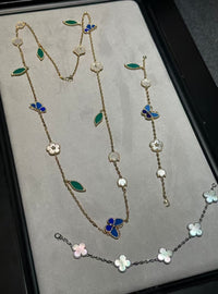 [Plus Jewelry ]LUCKY SPRING GOLD  MOTIFS  NECKLACE