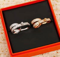 [Plus Jewelry]NEW STYLE FULL CIRCLE DOUBLE DIAMOND RING