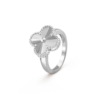 [Plus Jewelry]CLOVER SILVER RING