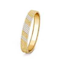 [Plus Jewelry]  FIVE-ROW DIAMOND BRACELET