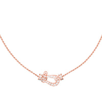 [Plus Jewelry]FORCE 10 PINK GOLD DIAMOND NECKLACE