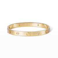 [Plus Jewelry]LOVE BRACELET 6.1MM 4 DIAMONDS