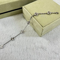 [Plus Jewelry]CLOVER 6 MOTIF DIAMOND BRACELET