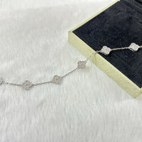 [Plus Jewelry]CLOVER 6 MOTIF DIAMOND BRACELET