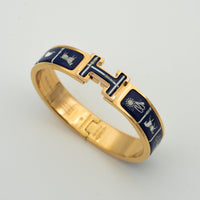 [Plus Jewelry]H BRACELET BLUE CERAMIC