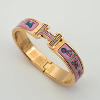 [Plus Jewelry]H PINK GOLD BRACELET PINK CERAMIC