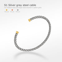 [Plus Jewelry]FORCE SERIES BRACELET CABLES 50 CHOICES (DIY SELECTION)