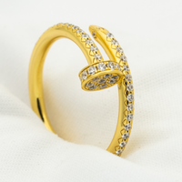 [Plus Jewelry]JUSTE RING 1.8MM GOLD DIAMONDS