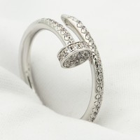 [Plus Jewelry]JUSTE RING 1.8MM SILVER DIAMONDS