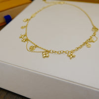 [Plus Jewelry]BLOOMING SUPPLE NECKLACE BRASS