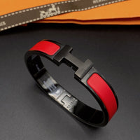 [Plus Jewelry]CLIC HM SO BLACK RED BRACELET