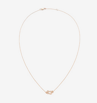 [Plus Jewelry]FORCE 10 DIAMOND PINK GOLD NECKLACE MINI MODEL
