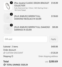 Three items of goods