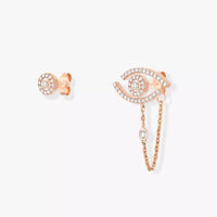 [Plus Jewelry]Lucky Eye Diamond Earrings