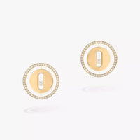 [Plus Jewelry]Lucky Move Diamond Earrings