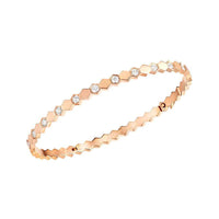 [Plus Jewelry]BEE LOVE PINK GOLD DIAMOND BRACELET
