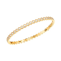 [Plus Jewelry]BEE LOVE GOLD BRACELET FULL DIAMOND