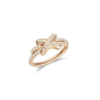 [Plus Jewelry]JEUX DE RING PINK GOLD DIAMOND