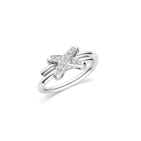 [Plus Jewelry]JEUX DE SILVER DIAMOND RING