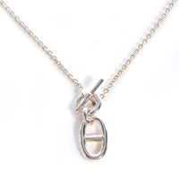 [Plus Jewelry]HM CHAINE D'ANCRE PENDANT NECKLACE STERLING SILVER