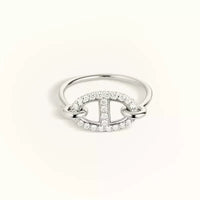 [Plus Jewelry]RONDE SMALL SILVER DIAMOND RING